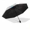 Pompompurin,Ice Cream Automatic Folding Umbrella Simple 8 Rib Design, Bright Cartoon Pattern, Durable Iron Frame, Suitable For Travel, Outdo
