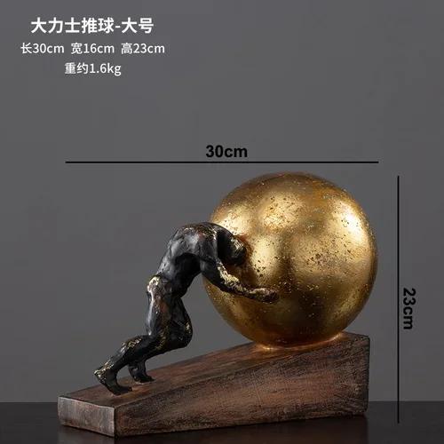 Creative Resin Gymnast Art Sculpture Decoration Desktop Exquisite Crafts Abstract Figure Statue Figurines Home Decoration Modern