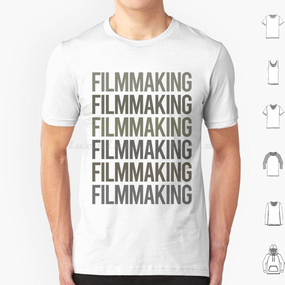 Arte em Texto Cinza Filmmaking Cinegrafista Filmagem Camiseta Masculina Feminina Infantil 6xl Arte em Texto Cinza Filmmaking Filmagem Cinegrafista