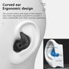 1Pair Durable Earplugs Classic Portable Texture Waterproof Soft Earplugs