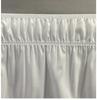 16 Inch White Double Layers Ruffles Queen Bed Skirts Drop With Sturdy Elastic Wrap Around Easy Install Soft Fabric