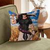 F-Fushiguro Toji Cushion Cover Pillowcase Upholstery Sofa Throw Pillow Home Decor Pillowcas