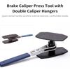 Brake Caliper Press Tool Front and Reverse Quick Ratchet Wrenches 360  Degrees  Adjustable Brake Piston