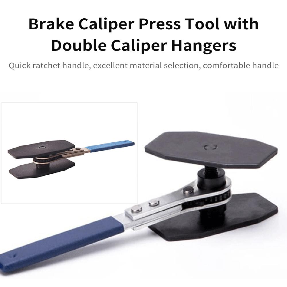 Brake Caliper Press Tool Front and Reverse Quick Ratchet Wrenches 360 Degrees Adjustable Brake Piston
