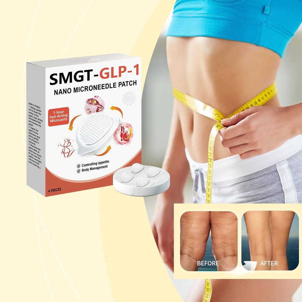 Skin Anti-Wrinkle Microneedle Patch Sugar Control Aid Satiety Management Invisibley Patch Design Botanical Essencess