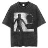 Hot Sale Horror Manga Tomie Graphic T-shirt Men Women T Shirt Hip Hop Y2k Washed Oversized Tee Hip Hop Gothic Cotton T-shirts