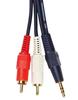 Stereo Mini Plug To RCA Red White OFC Audio Cable MST-3 (3m) 3.5