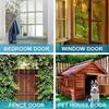 Stainless Steel Door Bolt Latch, Thickened Surface Mount Slide Latch Lock for Window,Cabinet, Security Gate, Wooden Door, 10pcs with Screws Included
