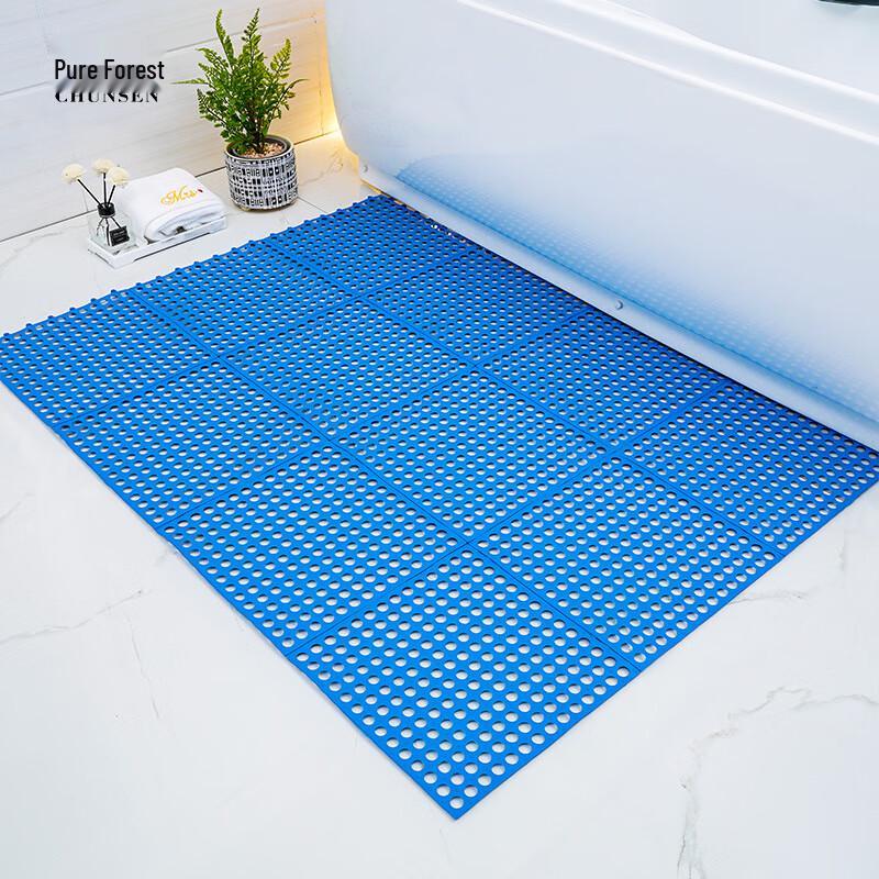 

Perforated Splicing Anti-slip Bathroom Mat 30cm x 30cm