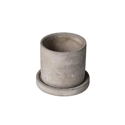 Dalton Planter Cement Pot S Size Round Type with Bottom Hole CEMENT POT ROUND G20-0219S