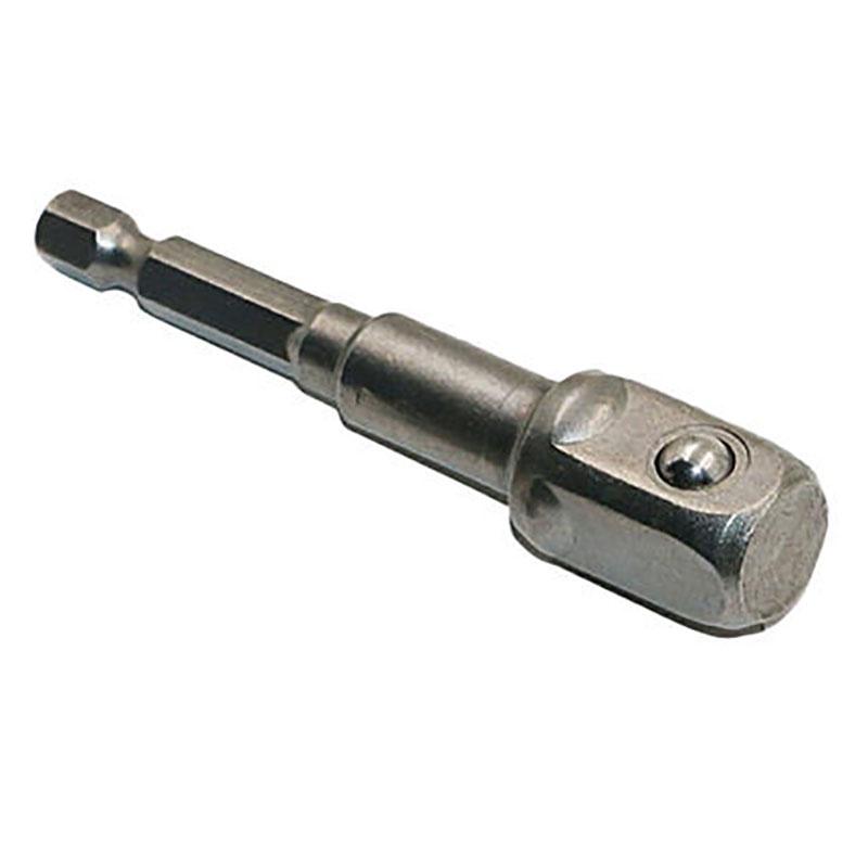 Drill 1socket Adapter Bits Set Hex Shank 14" 38" 12" 3pcs Impact Driver Tools
