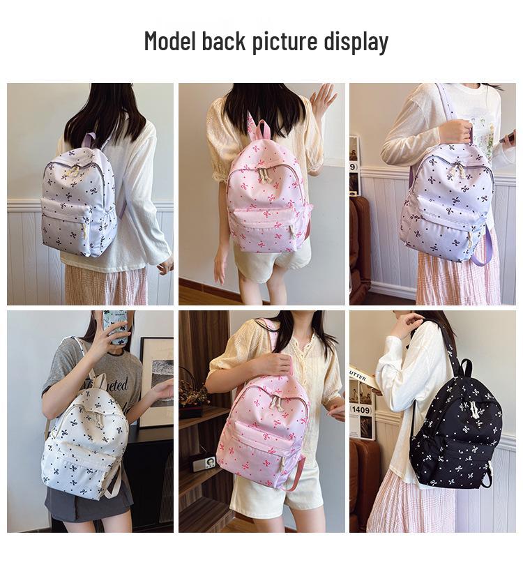 New Versatile 3-Piece Backpack Set for College Students – Large Capacity, Fashionable, Casual Travel Shoulder Bag