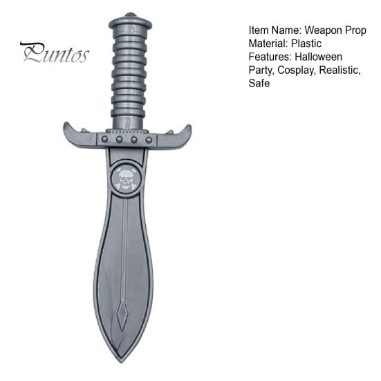 Theme Party Supplies Halloween Plastic Fake Knife, Retro Pirate Weapon Prop, Game Accessories Cosplay Costume for Party, Stage Performance Prop