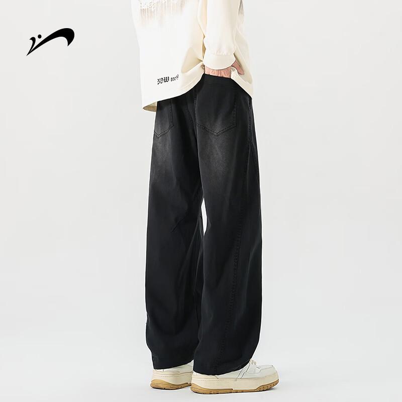 Men's Loose Fit Straight-Leg Casual Pants
