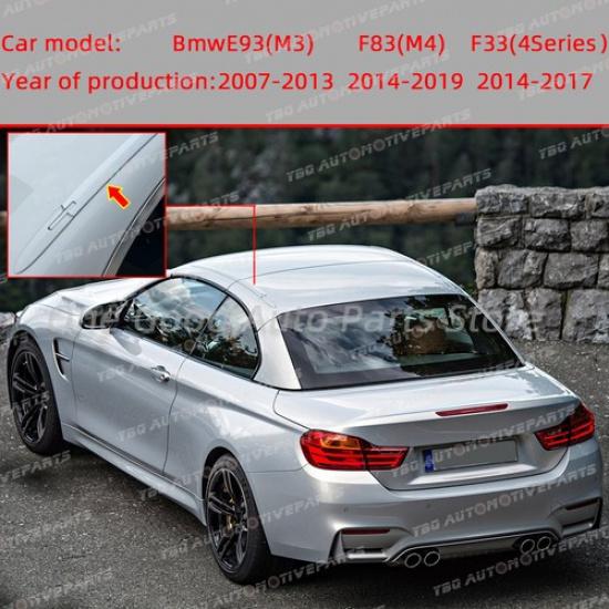 Roof Rack Cover Plate For BMW E93 M3 2007-2013 Convertible Running Water Strip