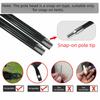 2Pcs Black Camping Tent Poles Fiberglass Tent Pole Replacement Kit  Awning Setup