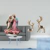 Table Sign Acrylic Desktop Decor Elk Deer Figurine Sculpture Resin Statue Realistic Details Creative