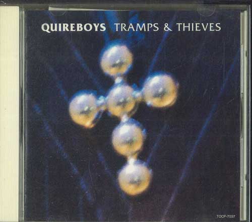 

CD QUIREBOYS - Tramps & Thieves TOCP7037PROMO EMI 1992 Japan Obi Rock Used