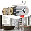 Thermostatic Mixer Valve Repair Kit Cartridge Intelligent Saving Temperature Range Valve Handle 0.1-0.5Mpa Brass