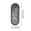 Mini Luminous Stick-On Car Clock Waterproof Motorcycle Dashboard Watch Auto Interior Decor Accessories Led Clocks