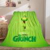 Christmas Gift Comedy Movie How the Grinch Stole Christmas blanket home warming, four season bed decoration sofa cover flannel throwing blanket K4