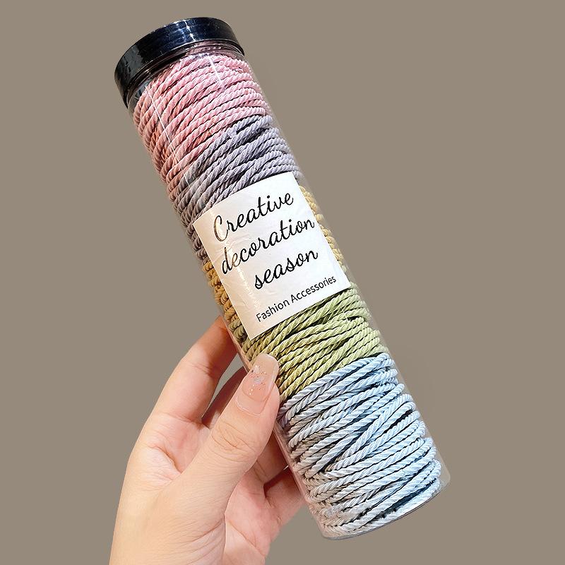 100pcs/lot Hair Bands Scrunchie Solid Color Elastic Rubber Band Hair Band Tie Headband Hair Accessories for Ponytail Hairbands