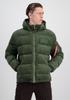 Winter Jacket Alpha Industries Puffer Cord (138118) Sage-green