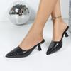 New Style Oversized Loafers with Pointed Toes and Thin Heels - Women's High-heeled Shoes