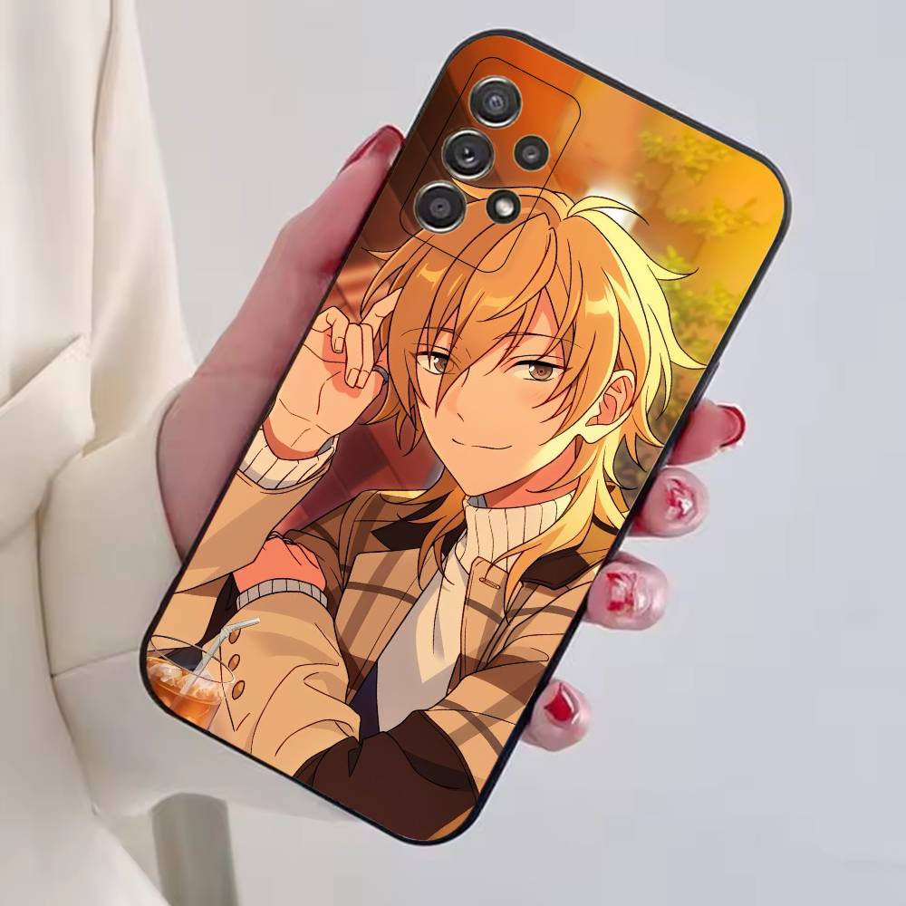 Ensemble Stars Game Hakaze Kaoru Phone Case For Samsung S25,S24,S21,S22,S23,S30,Ultra,S20,Plus,Fe,Lite,Note,10,Black Cover
