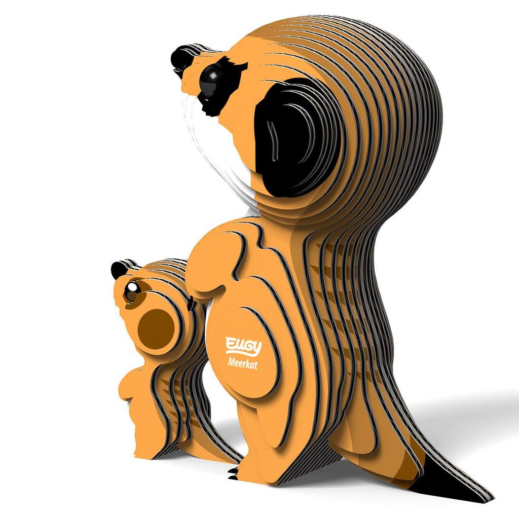 EUGY Meerkat Paper Puzzle - A Fun Educational Toy for Elementary School Boys and Girls, As Well As Adults, Making It a Great Gift.