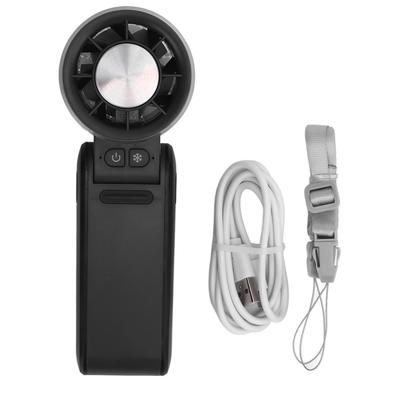 Portable Handheld Fan Rechargeable 4000mah 4 Gears Wind Semiconductor Cooling Mini Quiet Personal