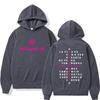 Rapper Dellafuente Double Sided Printed Hoodie Men Women Gothic Fashion Hip Hop Street Sweatshirt Tops Oversized Fleece Hoodies