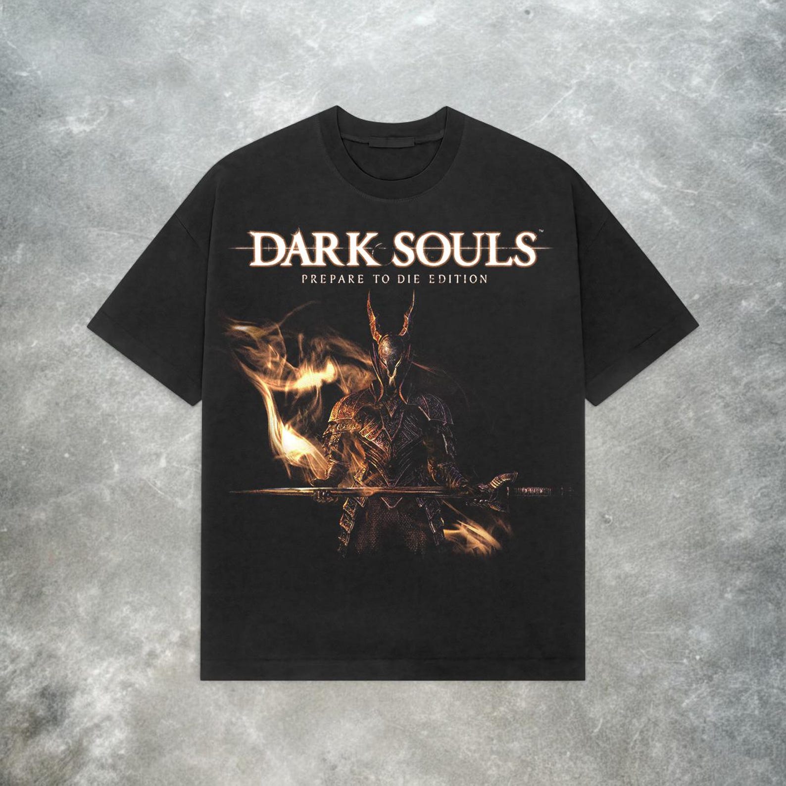 Dark Souls Y2K T-Shirt: Vintage FromSoftware Game Tee S