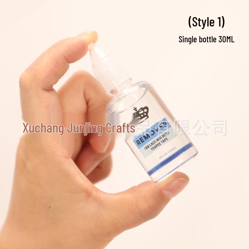 Dual-Sided Hair Extension Glue and Wig Remover Solvent