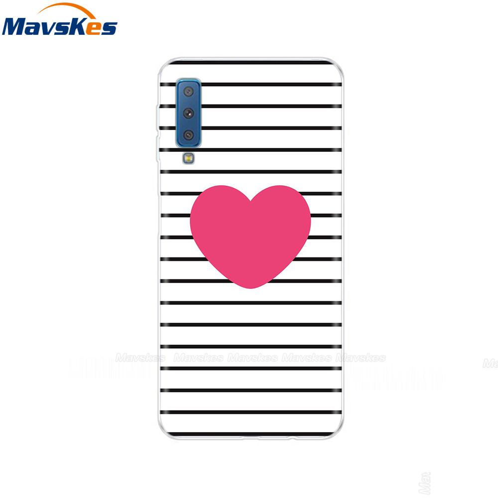 Silicone Cover For Samsung Galaxy A7 2018 Case A750 A750F Case 6.0' TPU Phone case For Samsung A 7 2018 750 750F Fundas Coque