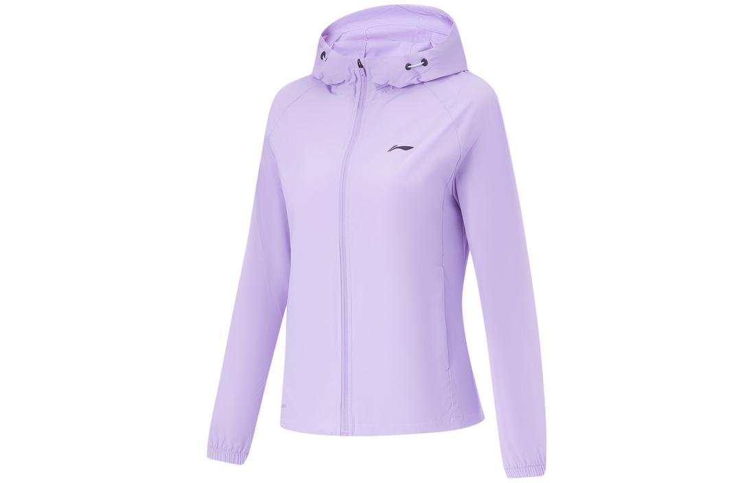 Li Ning UV Protection Sun Protection Clothing Women s Vero Rose Purple AFDU164-9 XS