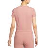 Nike Dri-Fit One Classic Twist Fashion Simple Trendy Beautiful Short Sleeve Regular T-Shirt Women Tops HJ1055-685