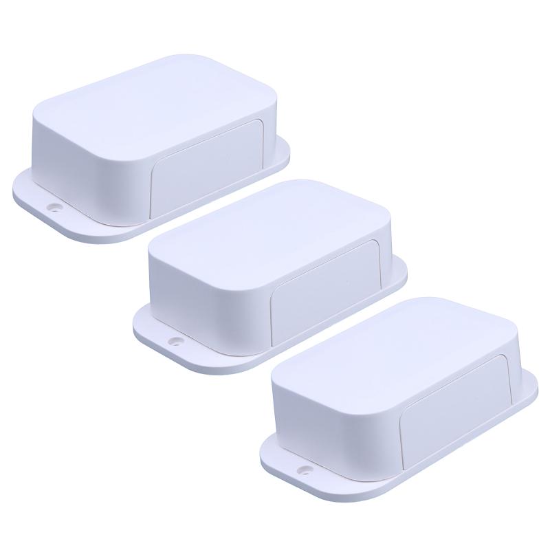 Desktop WiFi Project Box with Mounting Holes ABS Plastic Junction Box for Easy Electrical Wiring Setup