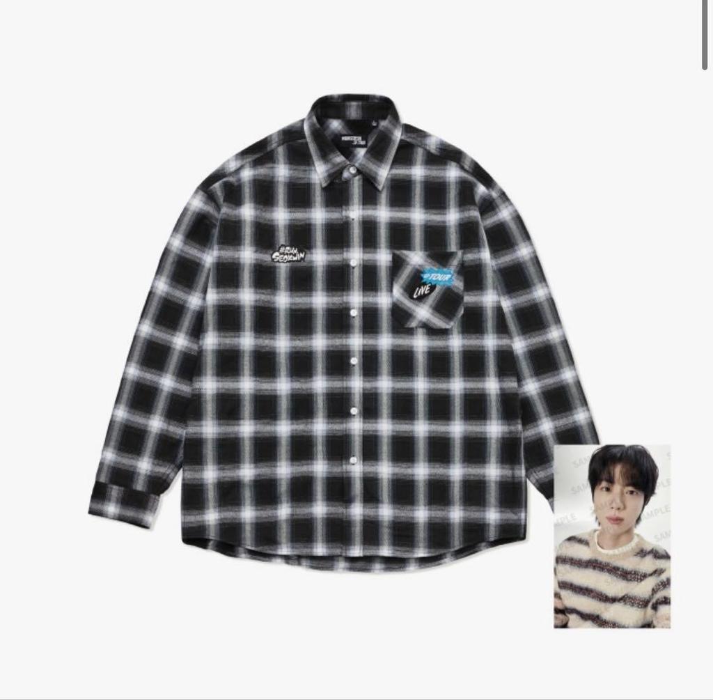 [USED] BTS Jin RUNSEOKJIN Shirt Trading Card