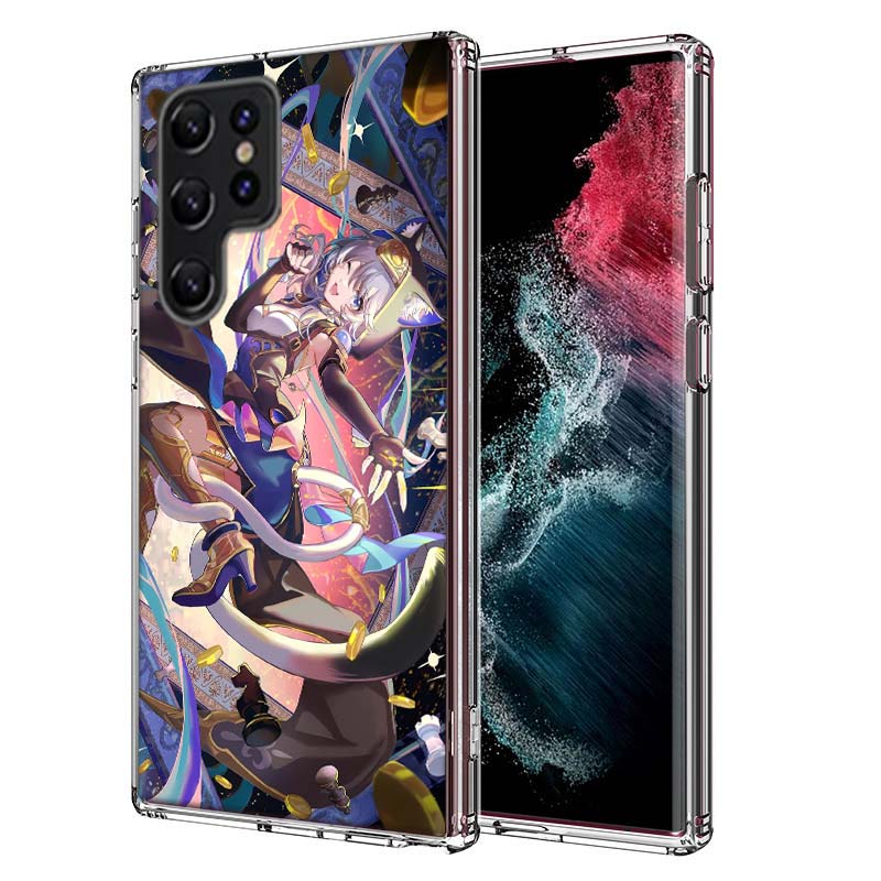 Honkai Star Rail Cipher Capa Phone Case For Samsung S26 Ultra S25 Edge Galaxy S23 S21 S20 S24 FE S22 S10 Plus Cover Clear TPU Sh