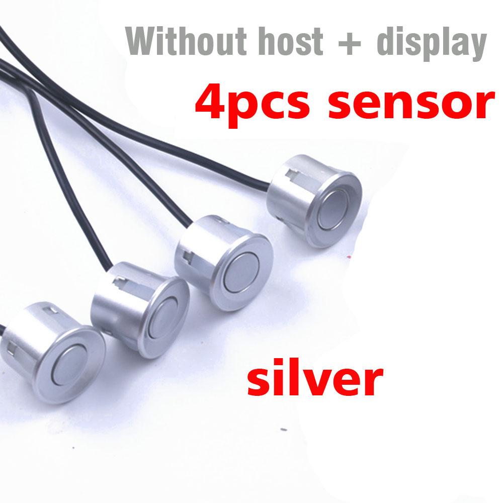 1 Set Car Parking Sensor Kit Car Auto LED Display 4 Sensors For All Cars Reverse Assistance Backup Radar Monitor Parking System