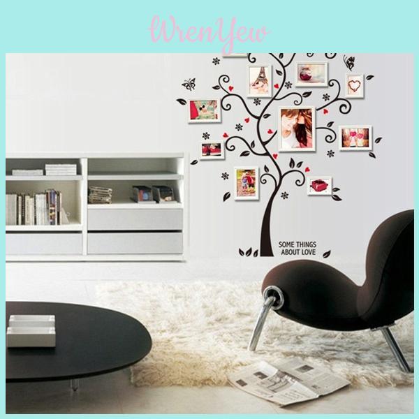 Elegant Black Tree Removable Wall Decal Stunning Vinyl Art For Unique Home Interiors