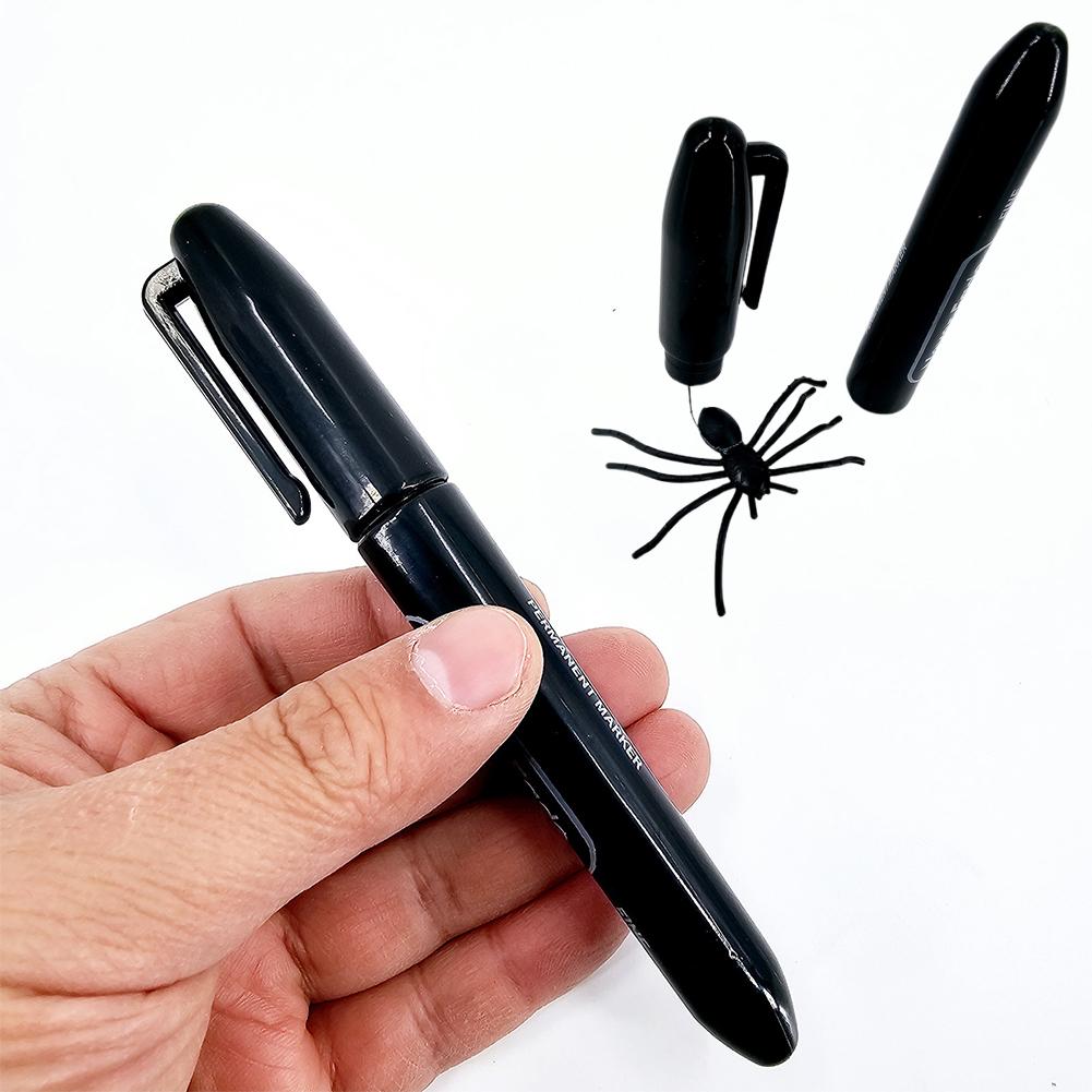 Funny Ballpoint Pen, There is a Spider Inside the Ballpoint Pen, Magic Prop