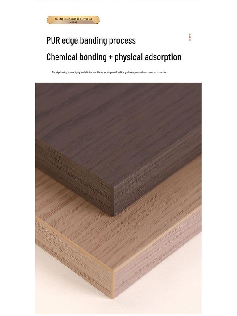 Multi-layer Solid Wood Ecological Wardrobe Panel - Fine Craftsmanship