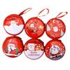 Gifts Cartoon Christmas Coin Purse Santa Claus Tin Box Cartoon Storage Box Snowman Christmas Storage Containers Christmas
