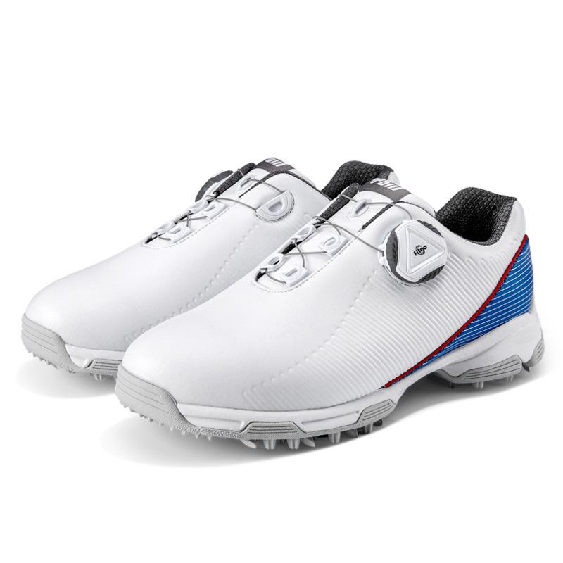 

Children s Pro Golf Sneakers Small Size 31-38 Waterproof Knobs Buckle Women Pink Comfort Golf Grand Walking Sneakers 38