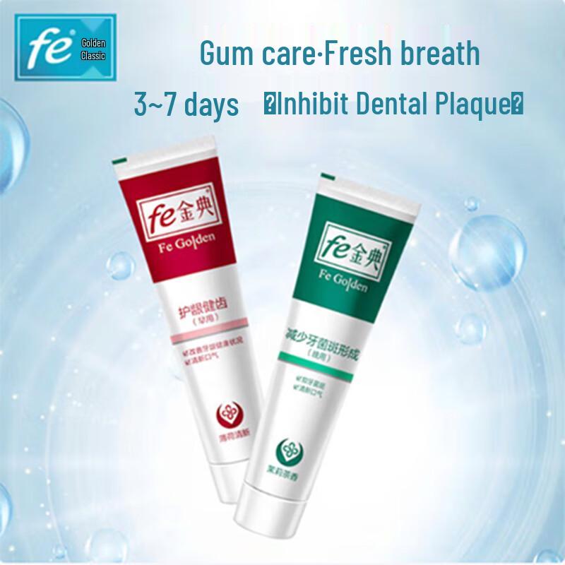 Feijin Classic Morning & Night Gum Care Toothpaste Set
