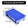 160*95*40mm Storage Box 80 Degree Celsius PE Stackable Thicken