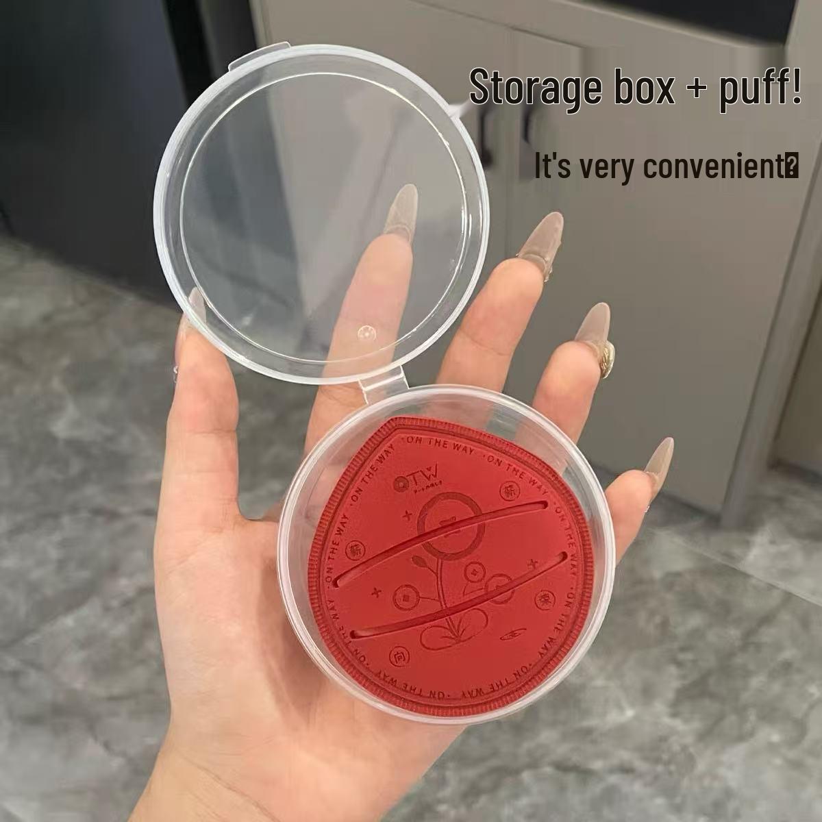 

OTW Fart Персикова пухівка: Розширюється у воді, Суперм який, Подвійного використання для сухого та вологого нанесення, Ідеальний для рідкої основи.