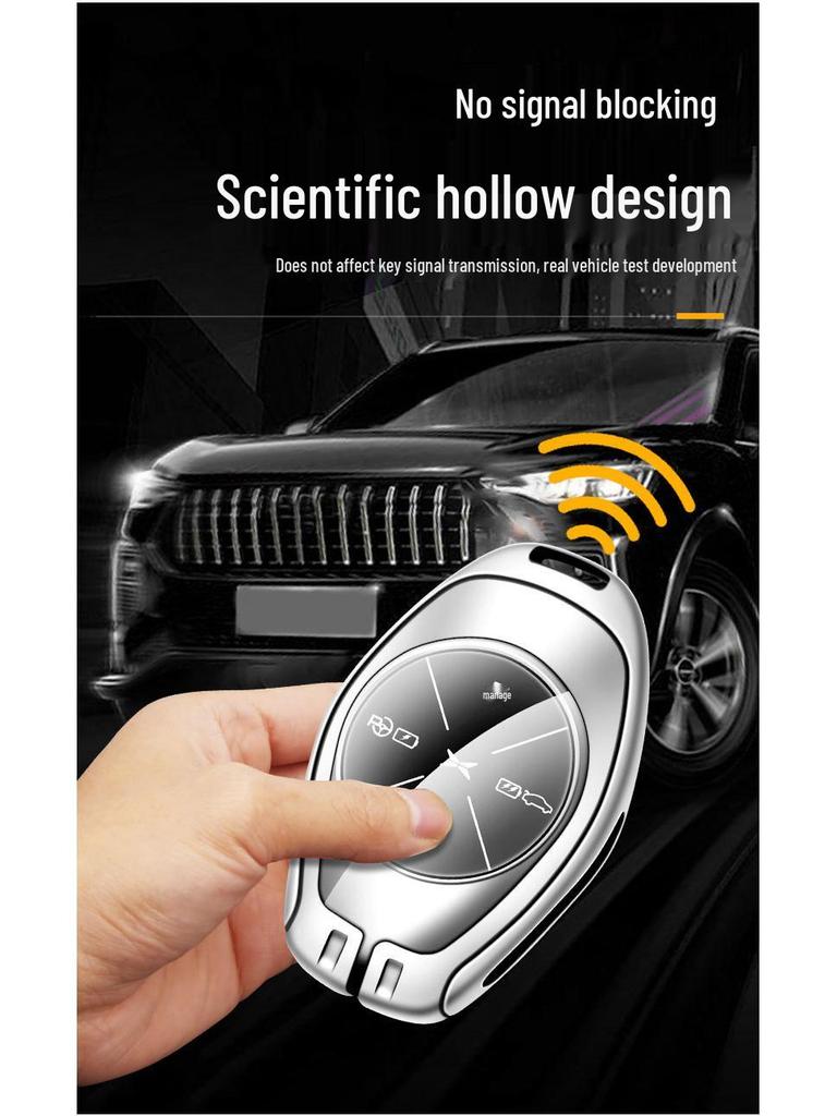 Compatible Models: Xiaopeng P7, P5, G3, G3i, G9 Key Case – Unisex Car Key Shell Cover
